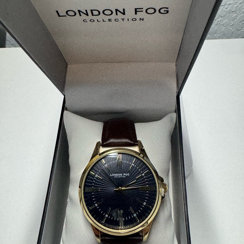 London Fog Nevil Green Dial Watch